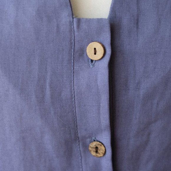 *NEW* Vasna Linen/Cotton Maxi Dress - Picture 4 of 5